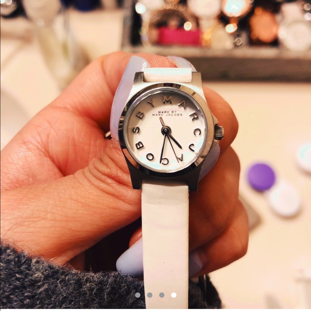 Marc Jacobs white watch